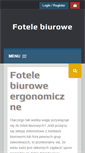 Mobile Screenshot of ergofotel.pl