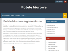 Tablet Screenshot of ergofotel.pl